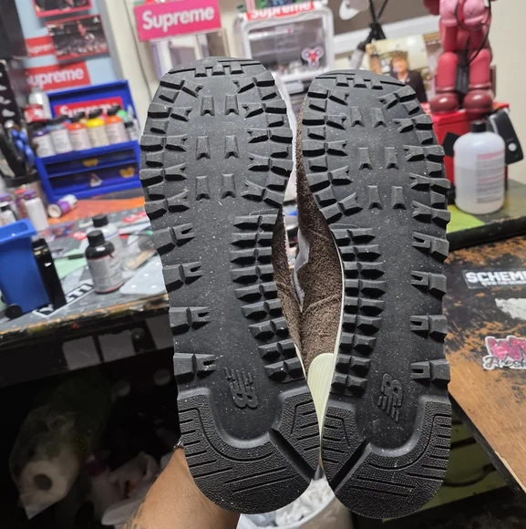 New Balance 574 Brown Mushroom Mens Size 12 - Picture 5 of 5